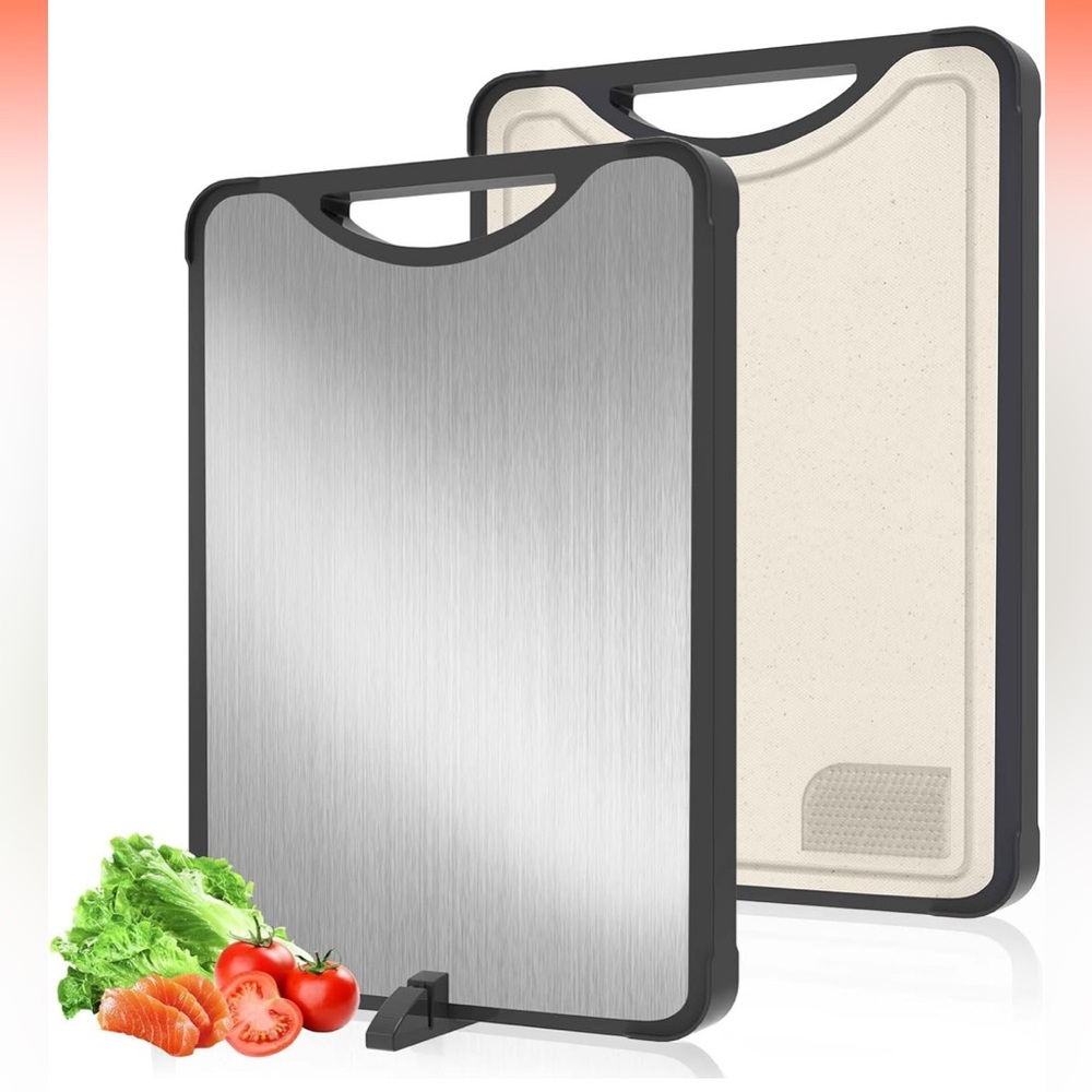 Titanium Dual-Sided Cutting Board